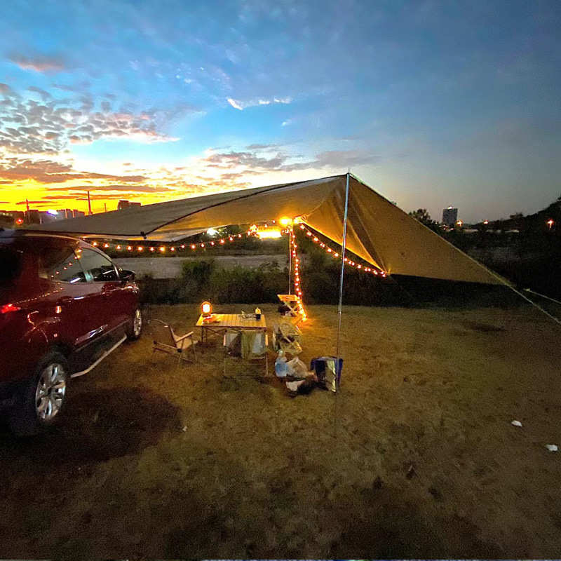 帐篷侧帐天幕车载遮阳棚侧边凉棚户外野营车尾帐suv车边直供