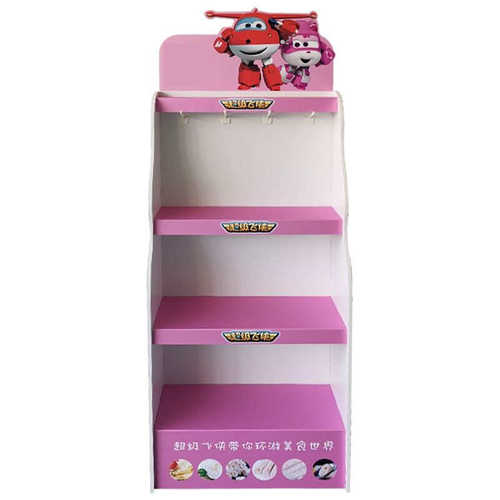 厂家批发零食纸货架商品展示架超市大促瓦楞纸陈列架百货货架展架