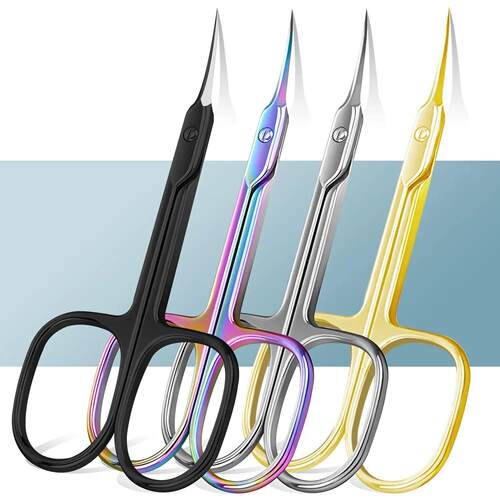 Cuticle Scissors Extra Fine Cuticle Trimmer for Manicure and