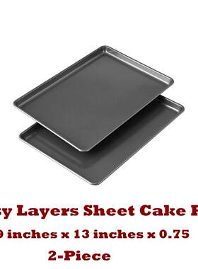 Easy Layers Sheet Cake Pan Cookie Sheet Rectangle Sheet Pan
