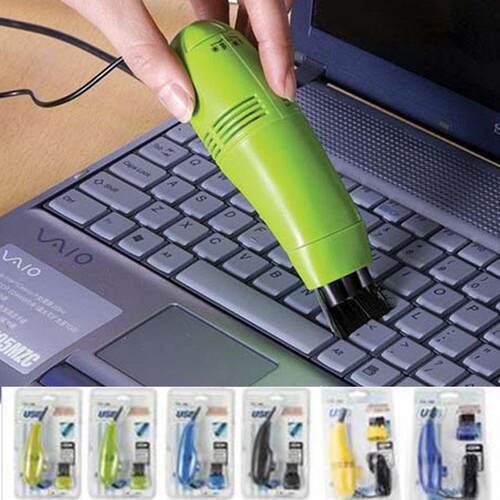 Mini USB Keyboard Vacuum Cleaner, Computer Cleaning Tool, Mi