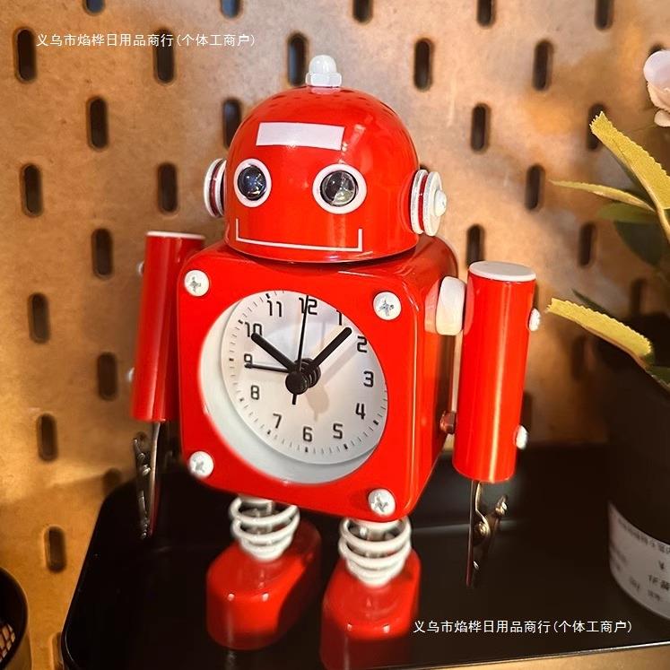 创意学生包邮钟新款孩智能机器人包邮起床闹钟儿童男个性2025包邮