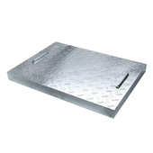 盖板304钢地下室花纹压力盖板井盖板热镀锌电厂焊接防滑集水花纹