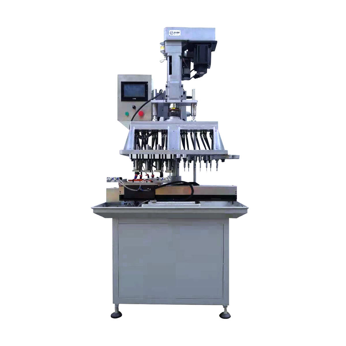 双头攻丝机自动  多头攻牙机 台式全自动攻丝机 自动攻牙机