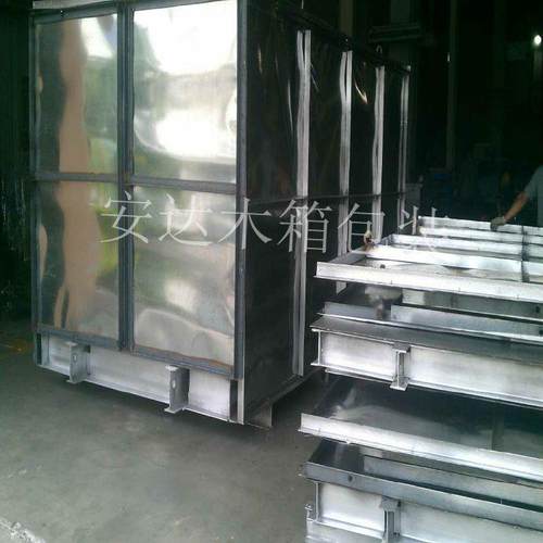 钢铁箱包装钢结构木箱定制打包机械设备包装箱钢箱跨境出口推荐