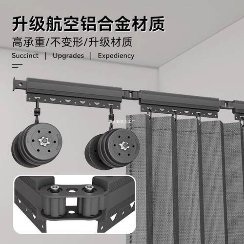 浴隔断叠帘防霉水NXW浴帘卫生间遮挡帘防干湿分离室速干挂帘折帘