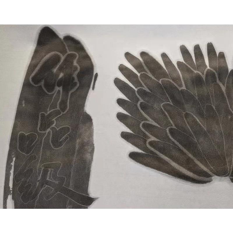 正品烟文斋加厚檀皮生宣百米卷长宣纸作品级国画专用明纸用书法专