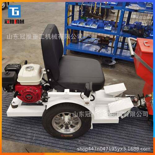 自行走式热熔划线机助力车马路划线机市政路面标识画线设备