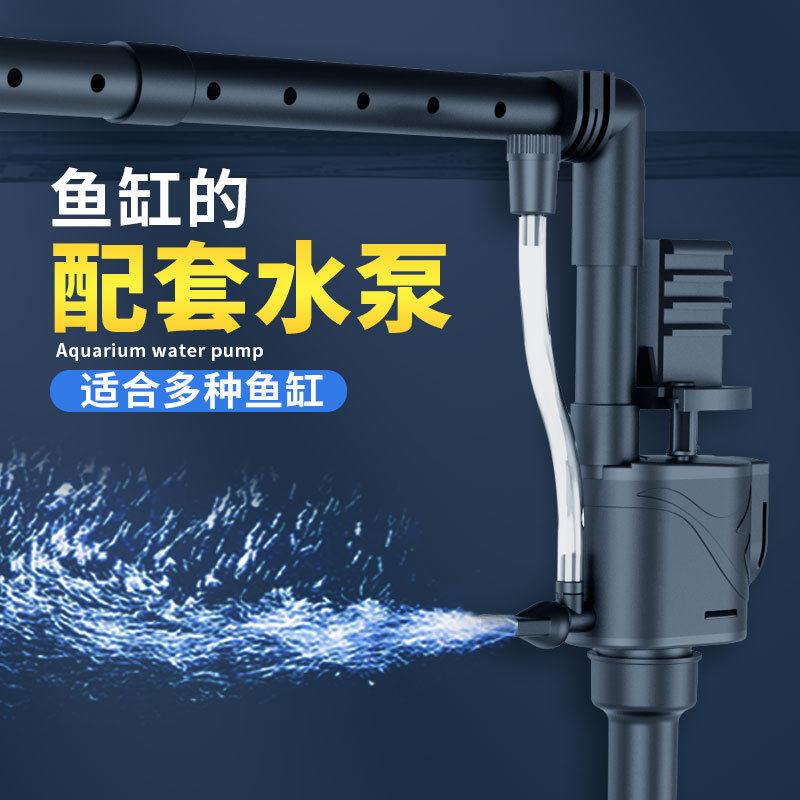 鱼缸过滤器制氧All循型环水49879_T5帮布浦小壁挂式小三合一瀑增