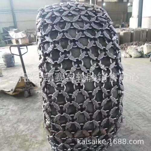 装载机轮胎保护链23.5-25 17.5-25 铲车轮胎防滑链条柳工厦工徐工