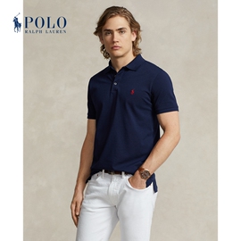 Ralph Lauren/拉夫劳伦男装 经典款修身弹力短袖Polo衫RL13823