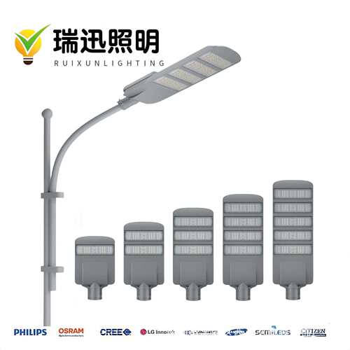 厂家直销50W100W150W200W250W户外防水LED路灯头 乡村道路照明灯