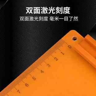 修方尺 木工三角尺大号三角板拐尺90度高精度电木板加厚直角角尺装