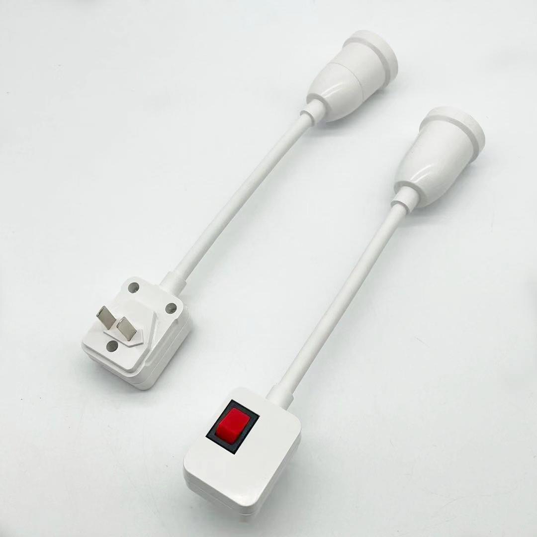 外贸出口泰国不锈钢软管E27罗口灯头转向弯杆移动灯头试电灯头