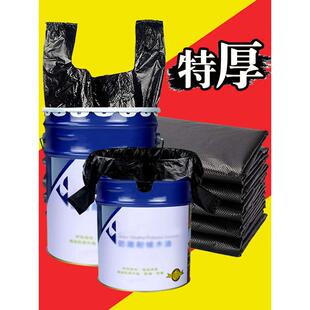 加厚大号拉袋黑色及式45x55x70x50x60x65x75x40l背心双耳垃圾袋33