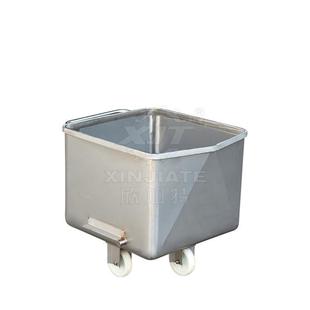 加厚不养殖场饲701车大容量化 肥周转车料 锈钢食品厂工厂物料手