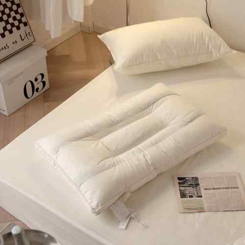 KLO子明两用枕头*家用柔软亲肤单人护颈助睡眠枕决芯单只装4874