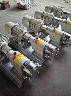 厂家供应 TLB2/0.6不锈钢凸轮转子泵 无级变速输送泵高粘度转子泵