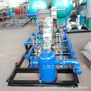 软水器 变频水泵 上海厂家供应换热站设备：板式 换热机组
