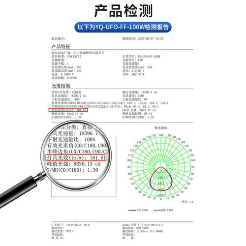 跨境LE/D飞碟L灯MW节能省LBV电U厂房灯度深罩车间仓库FO工矿灯