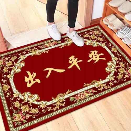矽藻泥地垫入户门垫防滑进门口垫子客厅卧室浴室化妆室脚垫家用毯