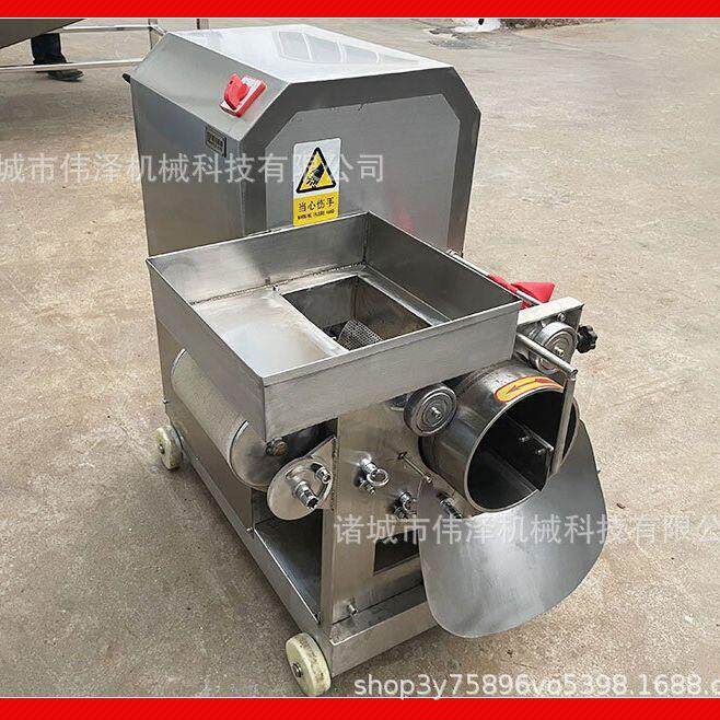 全自动鱼肉采肉机 小型黄花鱼去骨去皮设备 多功能鳕鱼骨肉分离机