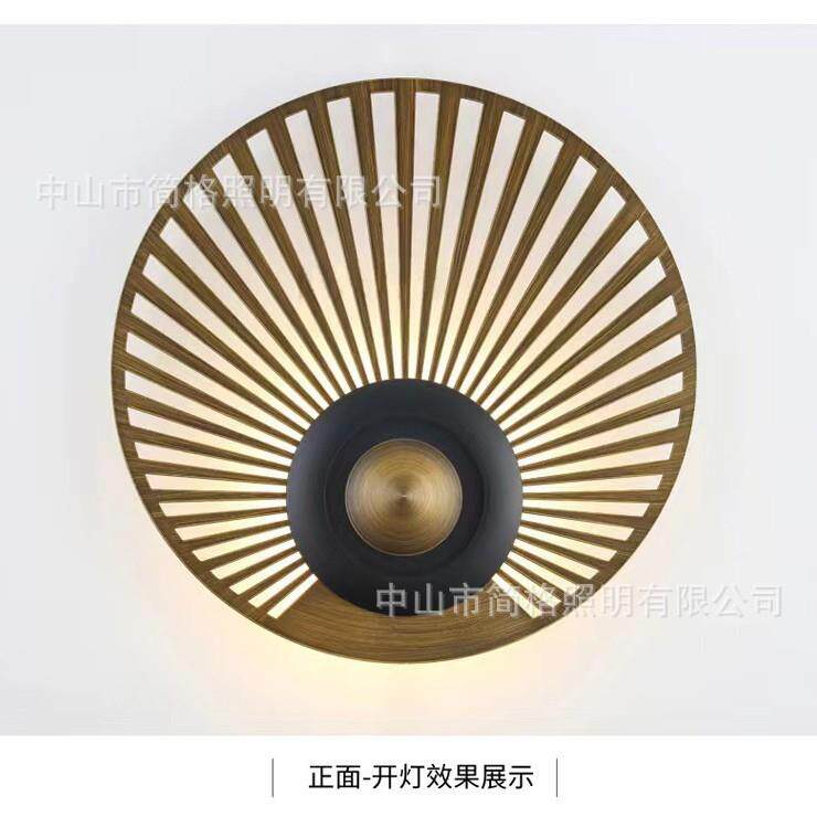 锦江都城现代简约创意过道楼梯走廊别墅客厅电视背景酒店装饰壁灯