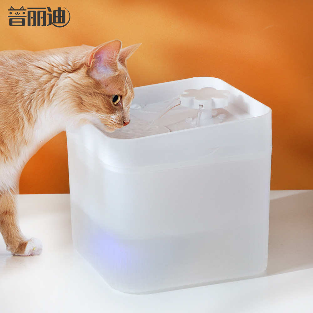 宠物饮水机猫咪自动饮水器 智能宠物用品活水循环狗狗喝水器喷泉