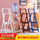 实木矿泉水桶支架家用落地饮水机倒置大桶水支架桶装 水支架子置物