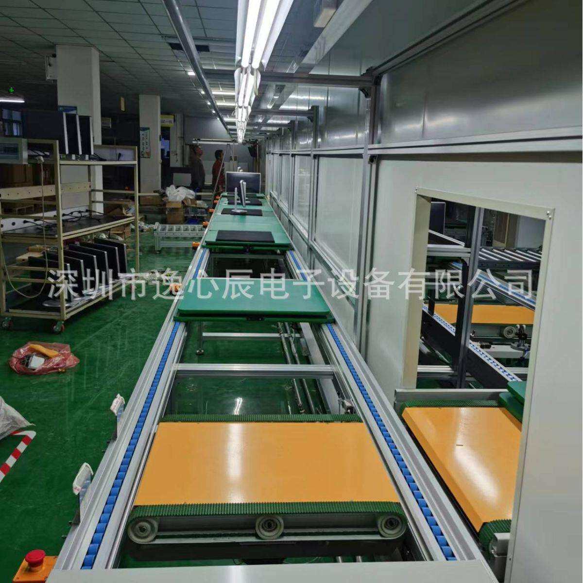 湖北LED液晶模组生产线 显示屏装配流水线全套设备制作3D建模