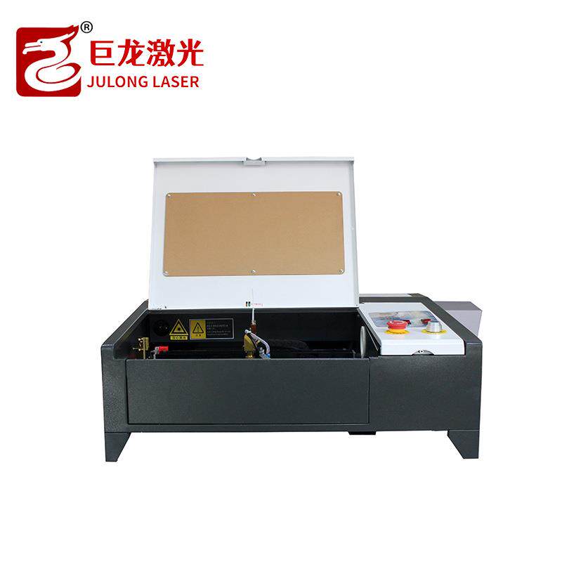 小型全自动激光雕刻机亚克力木板皮革硅胶贴纸CO2非金属切割机