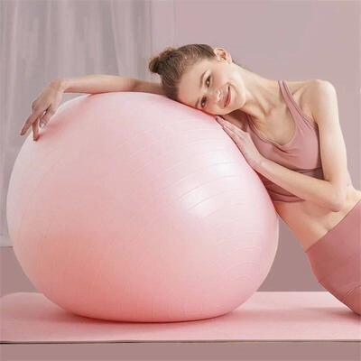 55cm Yoga Ball Anti-Burst Exercise Fitness Equipment for Hom