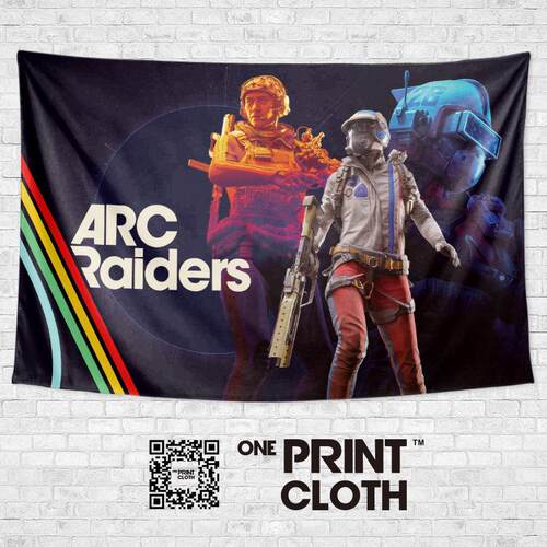 ARC Raiders突袭者弧光战记游戏周边海报装饰背景布墙布挂布挂毯
