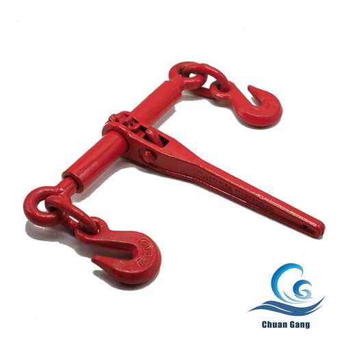 双钩链条收紧器 模锻紧索具 锻造棘轮拉紧器 （3/8''-1/2''）