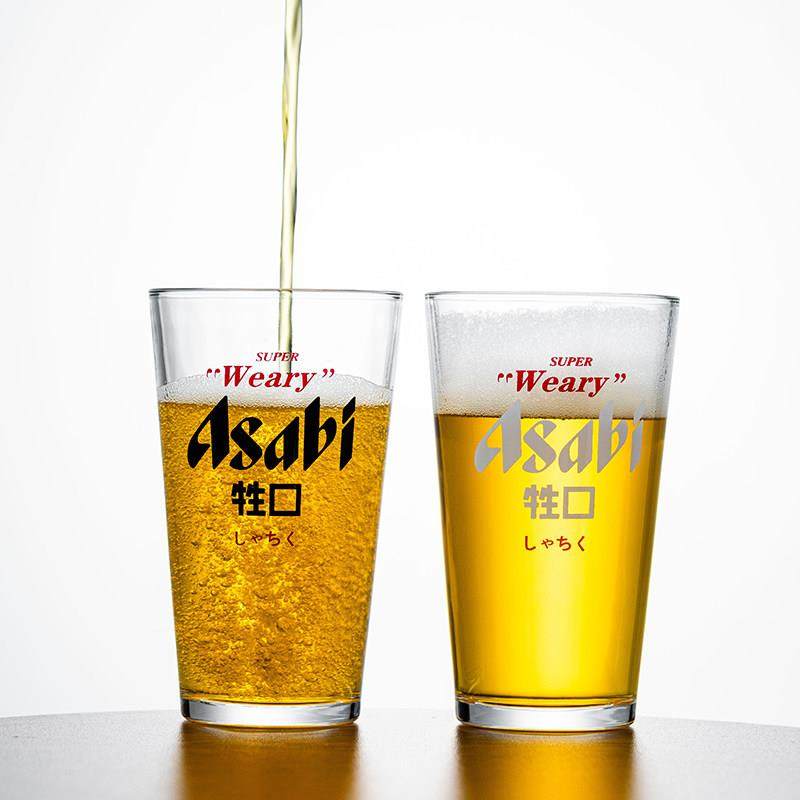 打工人牲口精酿杯朝日啤酒杯牛马酒杯日式水杯高颜值杯大容量商用,餐饮具,啤酒杯,淘宝优惠券,粉丝福利购,淘宝优惠卷