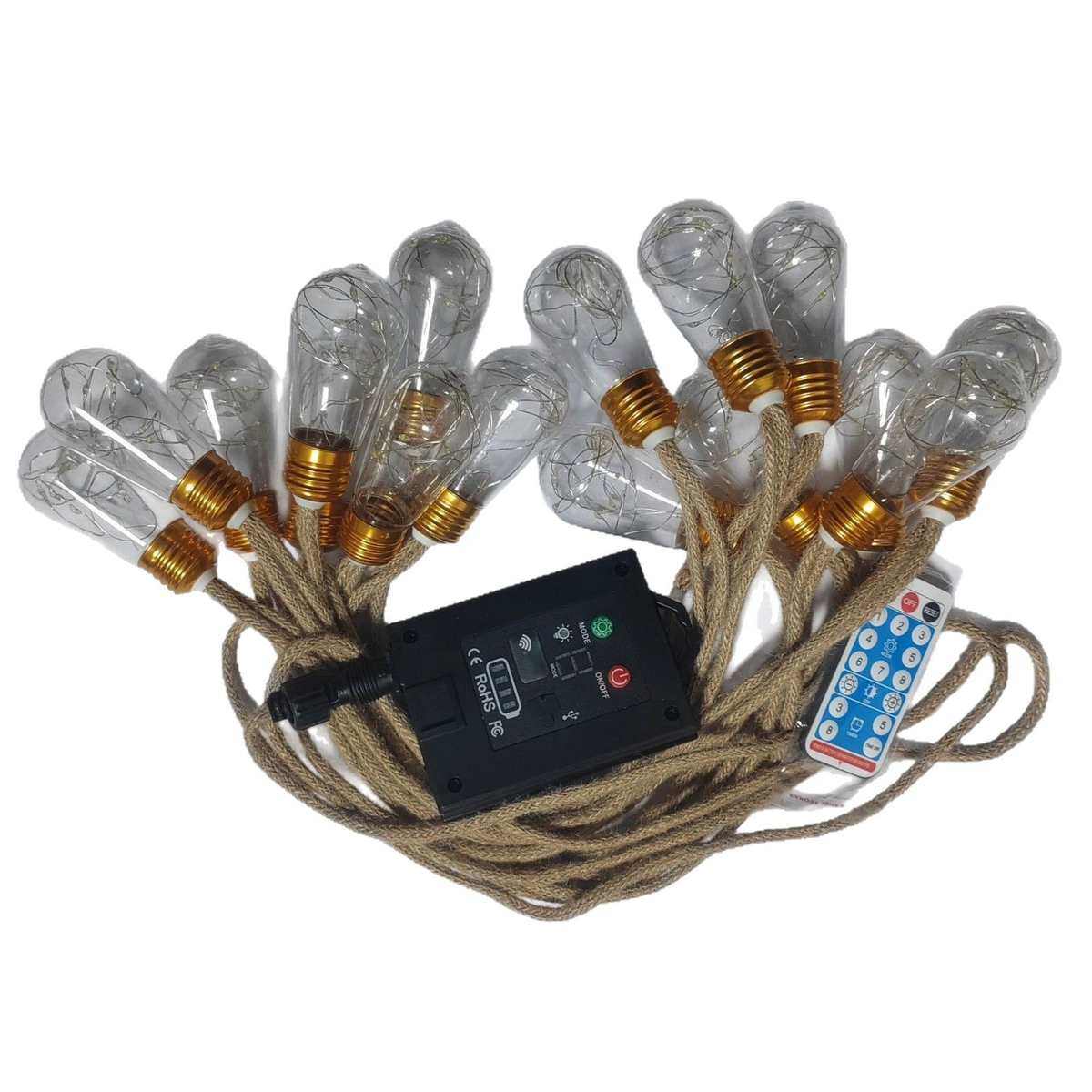 新款太阳能麻绳灯串庭院铜线灯户外防水露营圣诞民宿装饰灯,节庆用品/礼品,装饰灯,淘宝优惠券,粉丝福利购,淘宝优惠卷