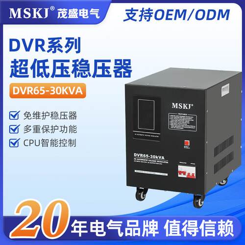 DVR65-30KVA超低压壁挂式稳压器工业家用单相220V稳压器工厂
