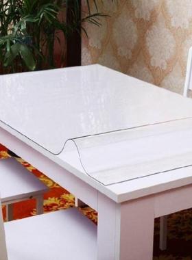 Waterproof PVC Table cloth Transparent Cover Mat Kitchen