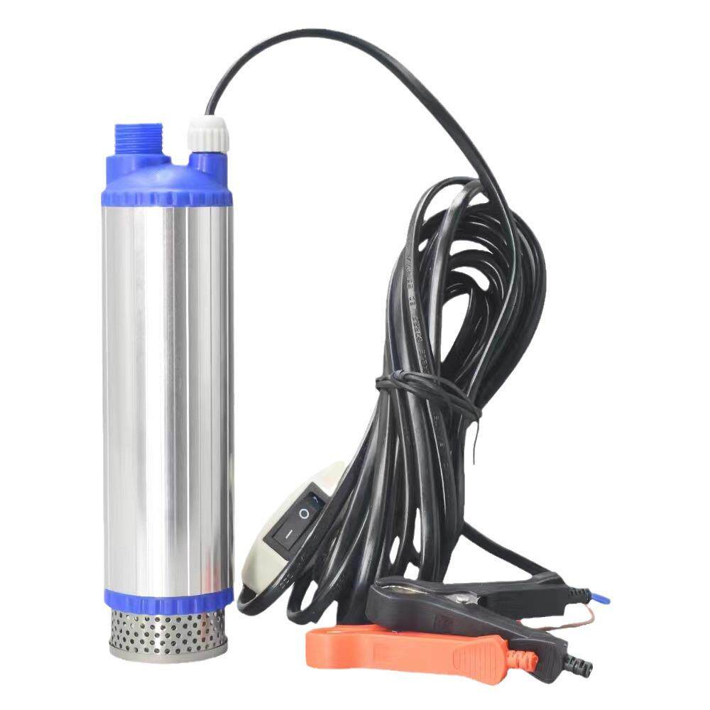 电动抽油泵柴油泵5.1cm新款12v24v220v款油抽子抽水迷你型潜水泵