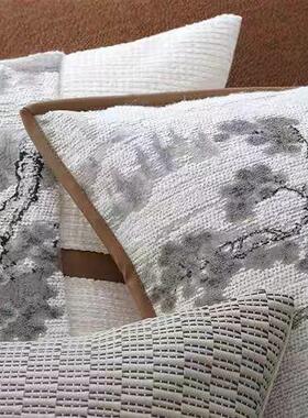 样房抱枕板轻奢简约现软装代沙发客垫厅靠方枕样板CPC间酒店抱枕