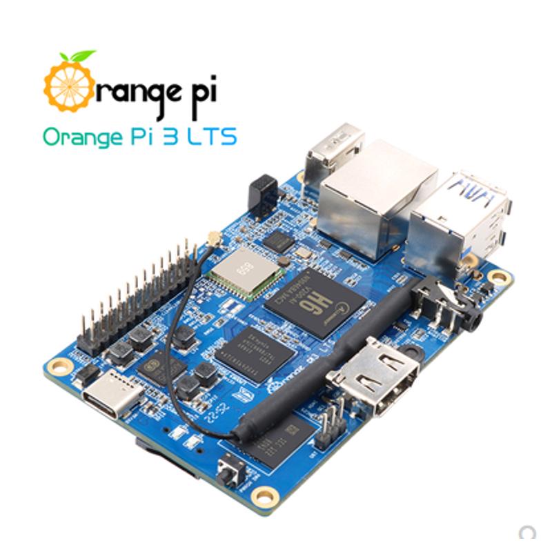 OrangePi3 LTS全志H6芯片支持安卓Linux2G8G开发板编程创客香橙派