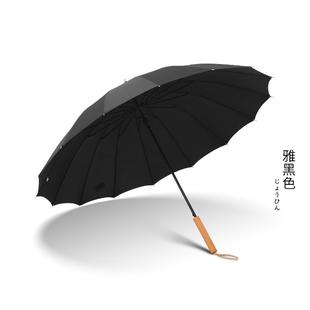 高档小清透明长柄网红雨伞女晴雨两用定超大雨新s伞男意制广告log