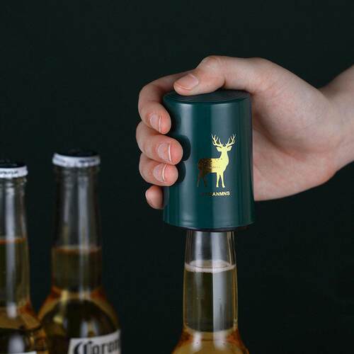 Creative Magnetic Automatic Beer Bottle Opener Kitchen Stain