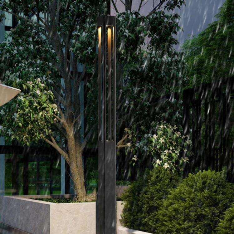 LED现代景观庭院灯户外小区别墅广场公园绿化简约防水庭院灯
