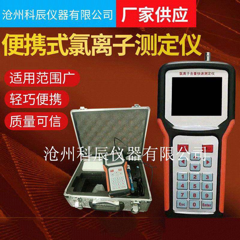 跨境便携式水泥氯离子含量测定仪混凝土氯离子含量快速检测仪