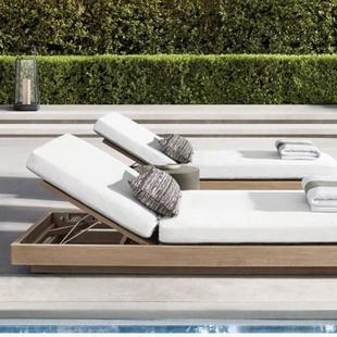 外沙露庭院发花园台防水防晒柚木家具组合室579外阳台进户口柚木