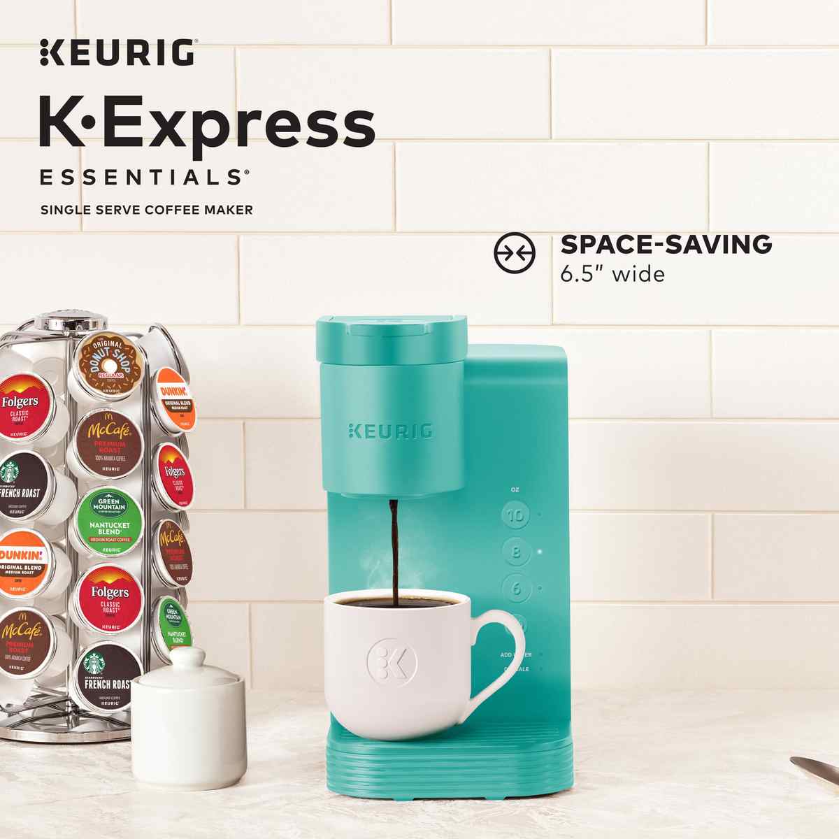 代购美国进口全智能Keurig克里格2.0K-CUP全自动胶囊咖啡机K525