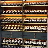 高端酒柜红酒架红酒斜放架金属红酒架悬挂装 饰酒柜展示架定制酒架