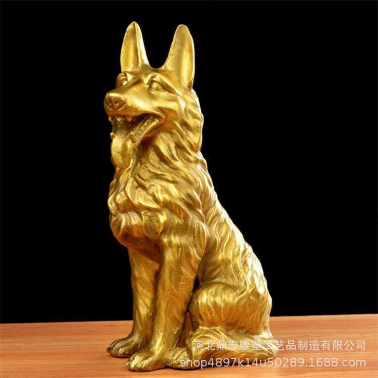 专业铸铜雕塑铜雕十二生肖狗动物雕像十二生肖雕塑像厂家专业铸造