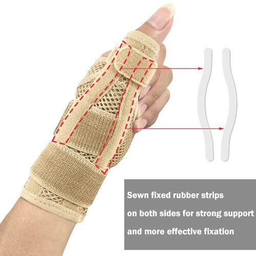 Flexible Splint Wrist Thumb Support Brace for Tendonitis Art